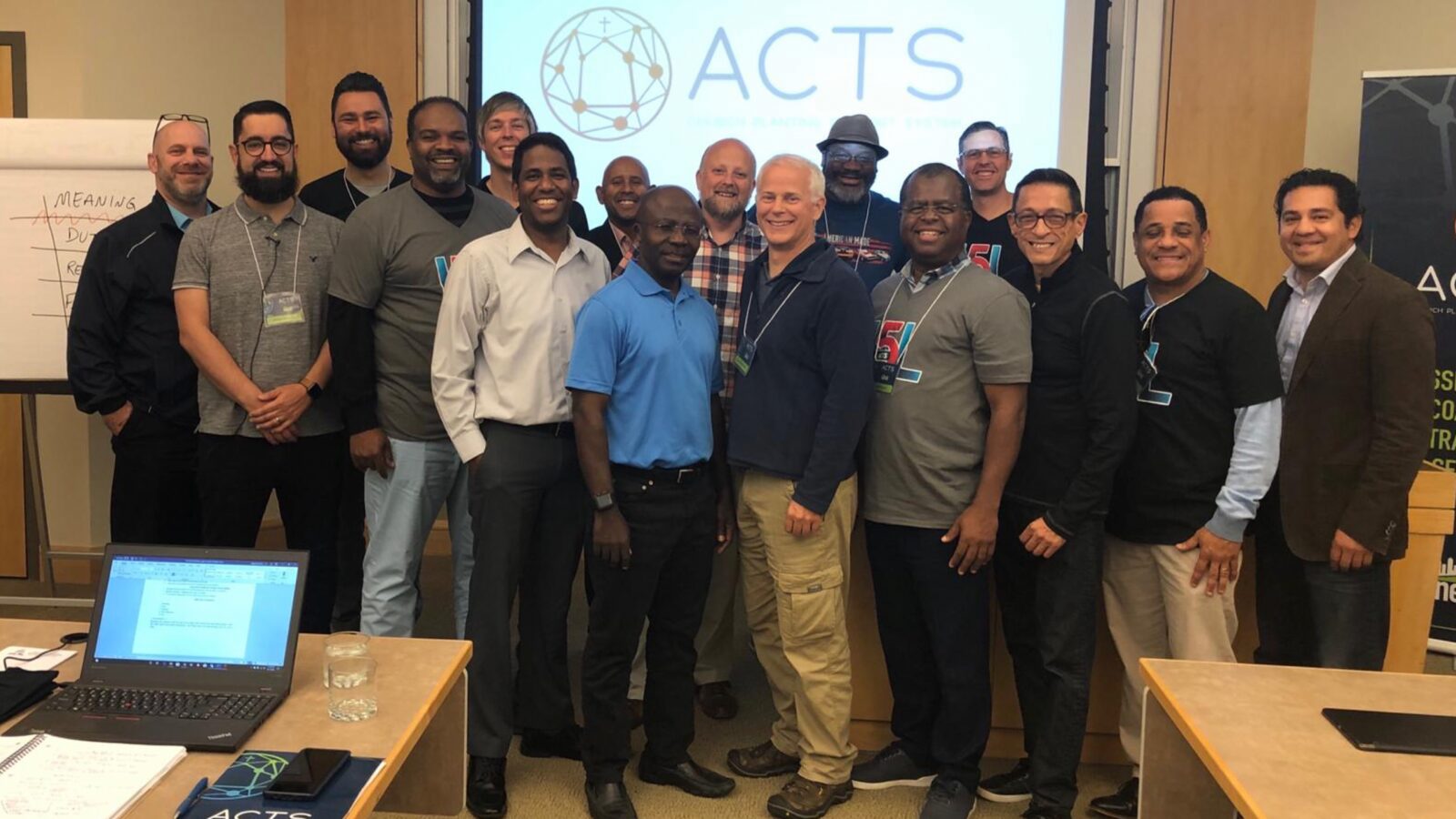 Group photo of ACTS church planting cohort